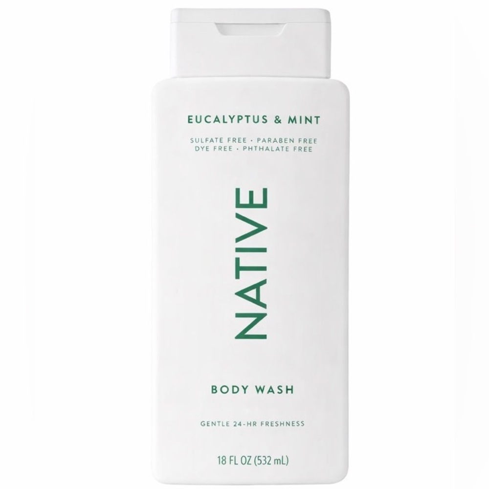 Native Eucalyptus & Mint Body Wash - Clean Beauty